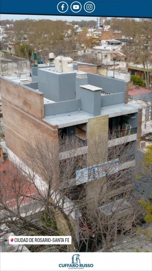 ¡Moderno departamento con parrillero en Echesortu!